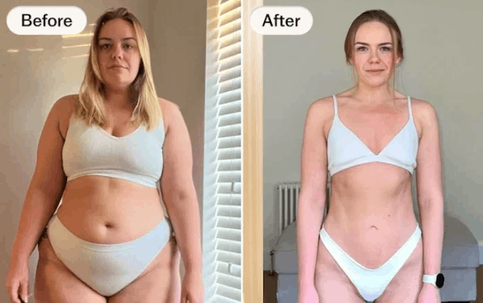 Survey chart: 71% of women never see lasting results from diet alone